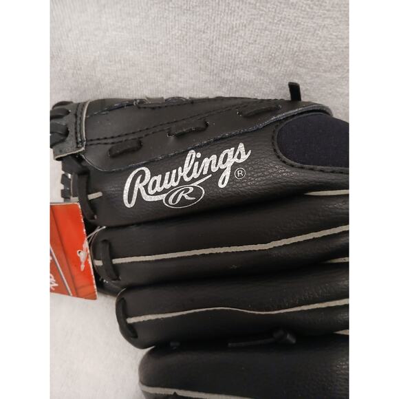 Rawlings 11” Black Leather BaseBall Glove Throw Alex Rodriguez PL129FB has FLAW - Picture 4 of 12